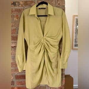 Zara Sage Green Dress